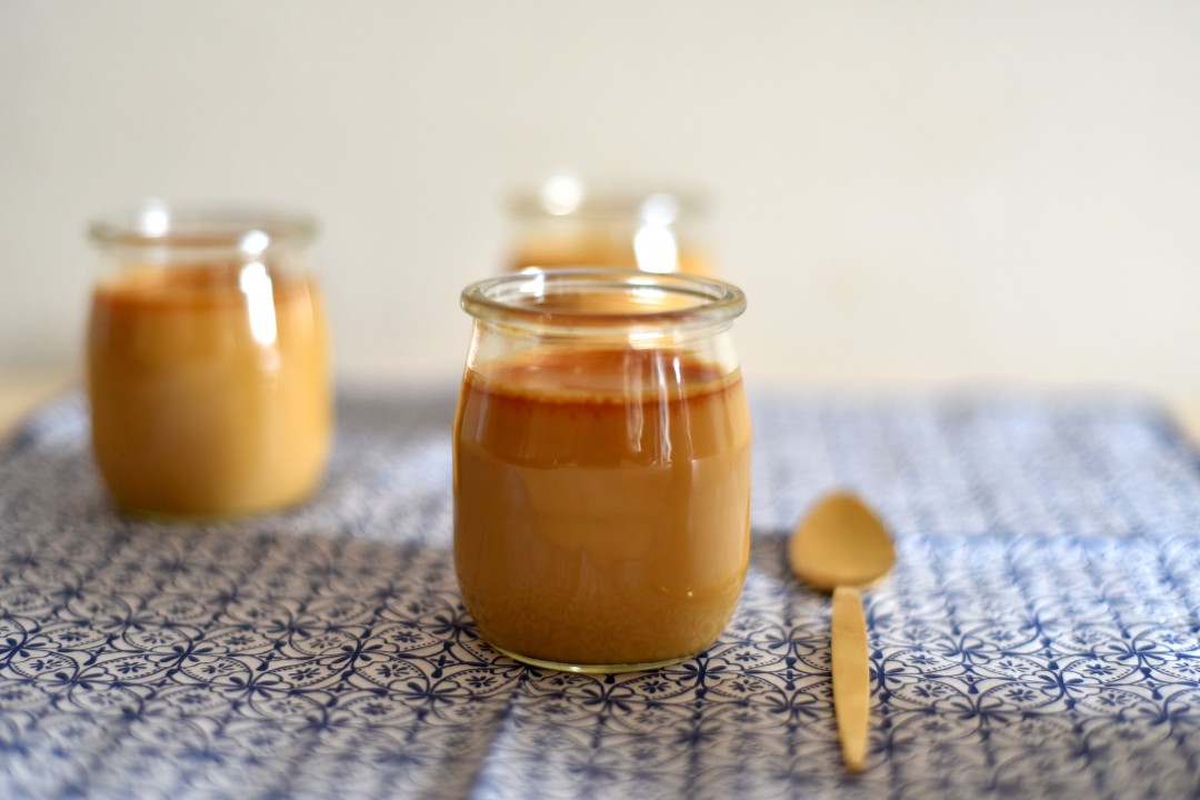 Pots de crème au caramel Ma Jolie Food