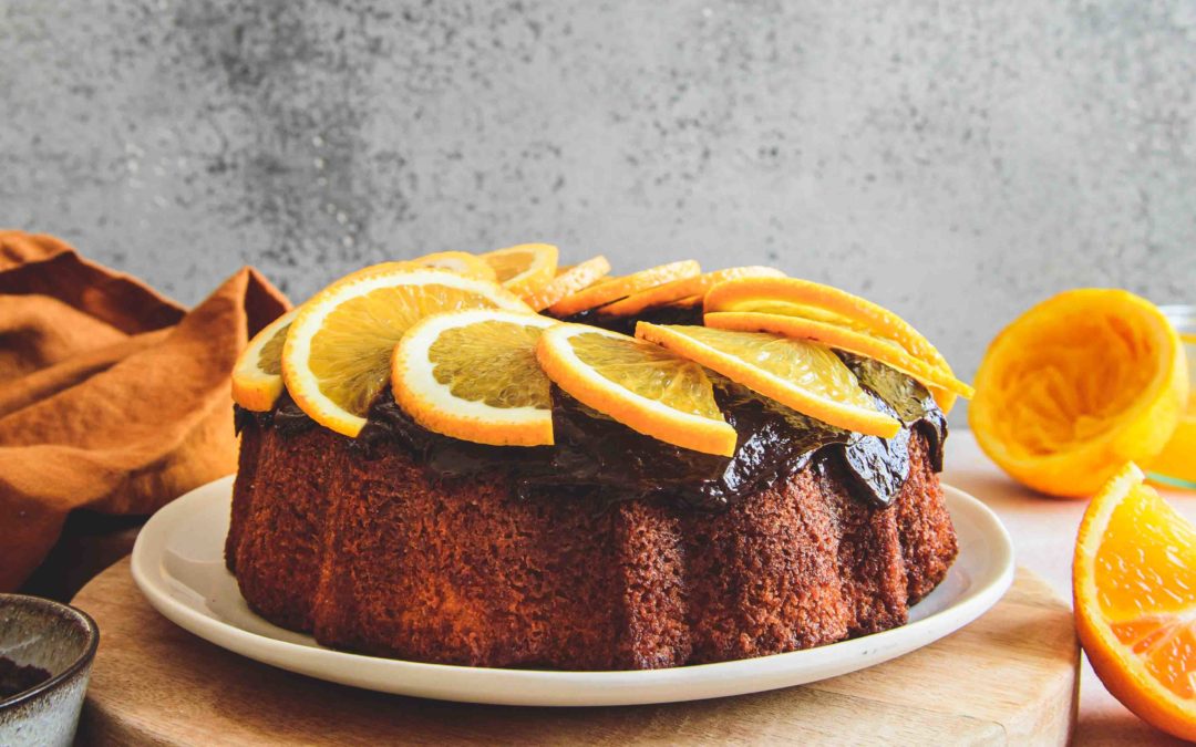 Bundt Cake moelleux orange chocolat