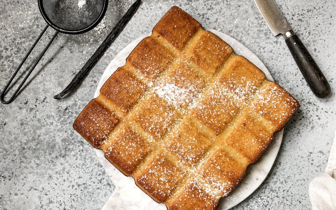 Gâteau moelleux à la vanille
