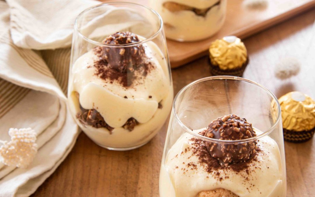 Tiramisu aux Ferrero Rocher