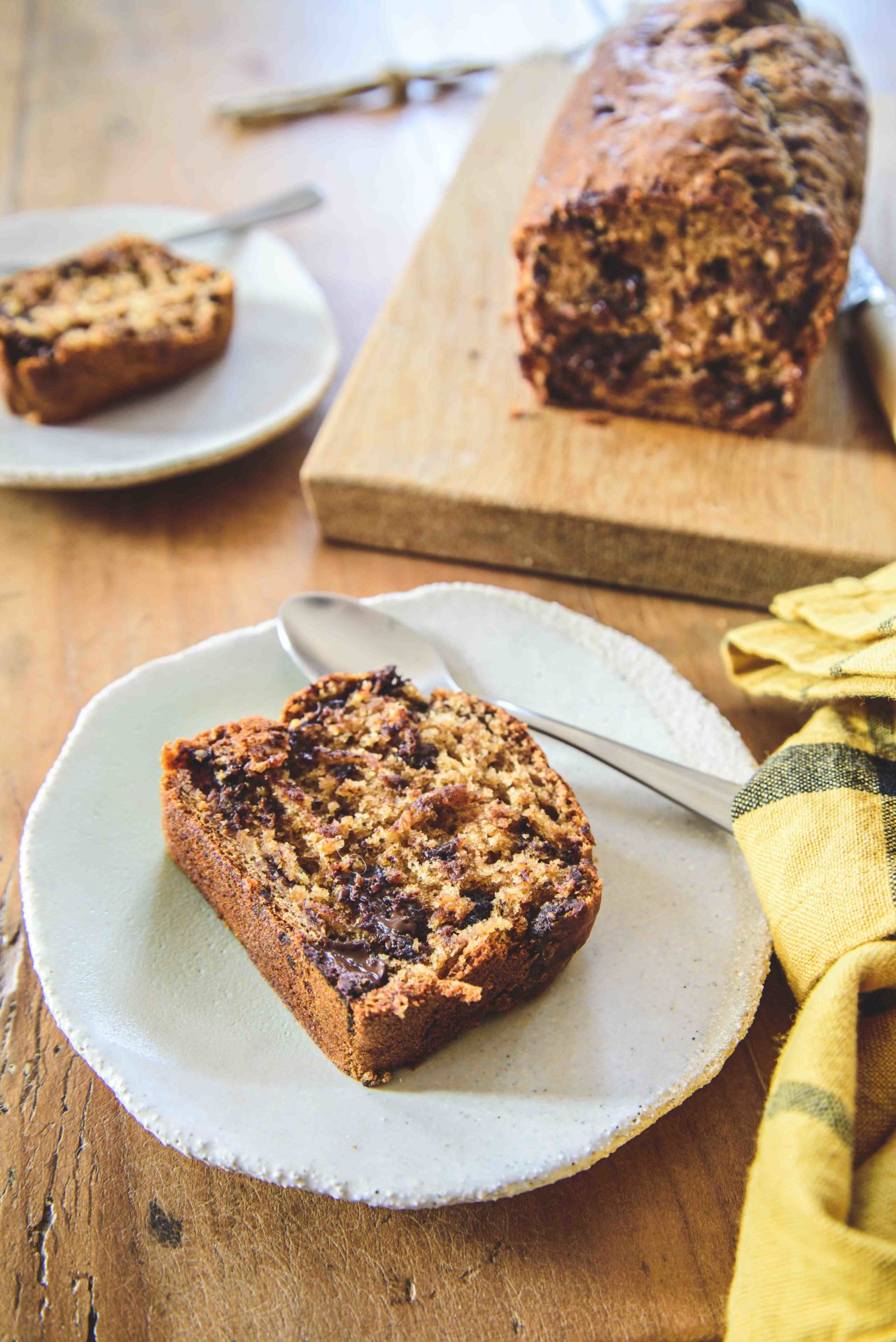 Banana bread au chocolat Ma Jolie Food
