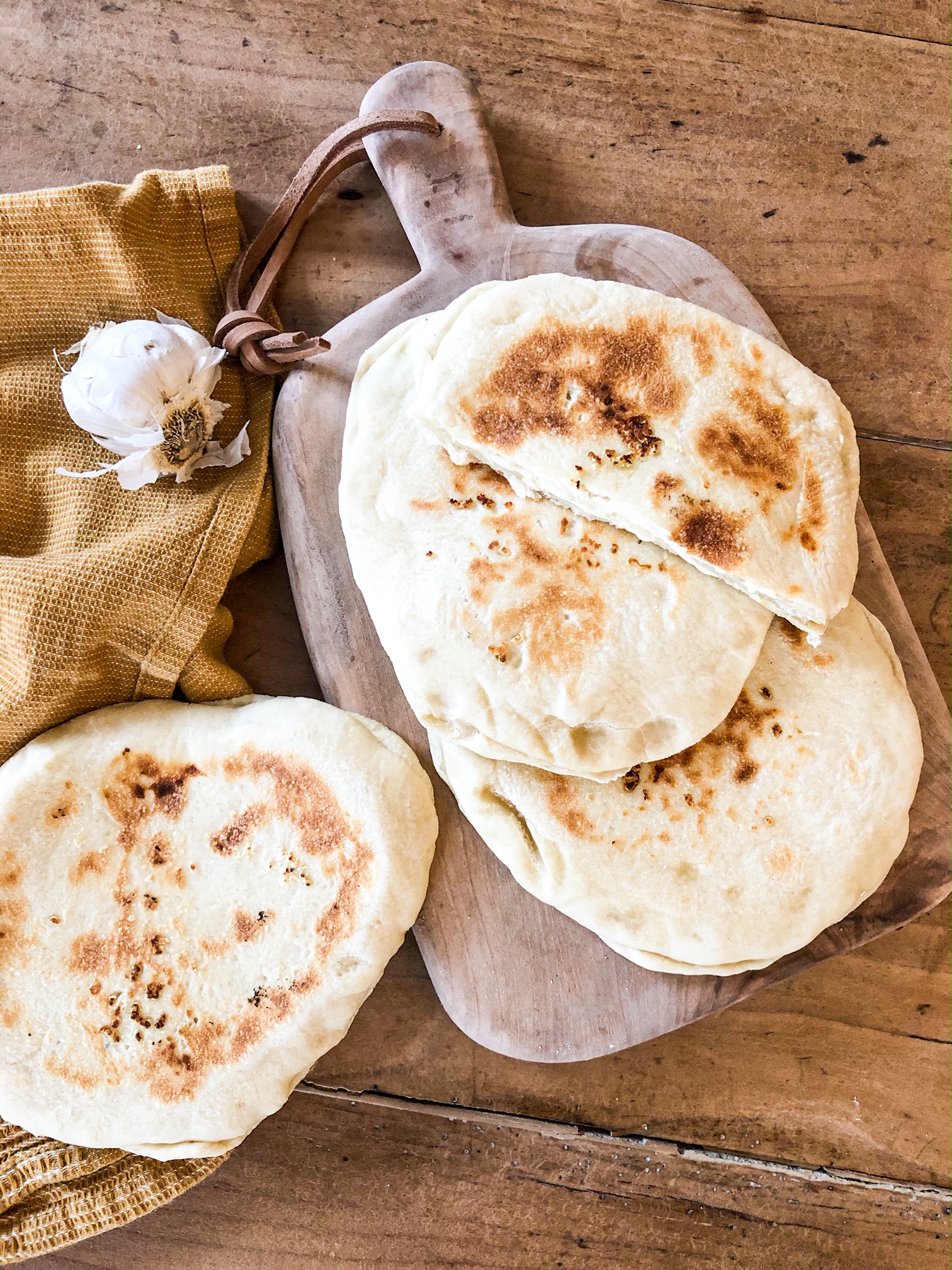 Cheese Naans | Ma Jolie Food