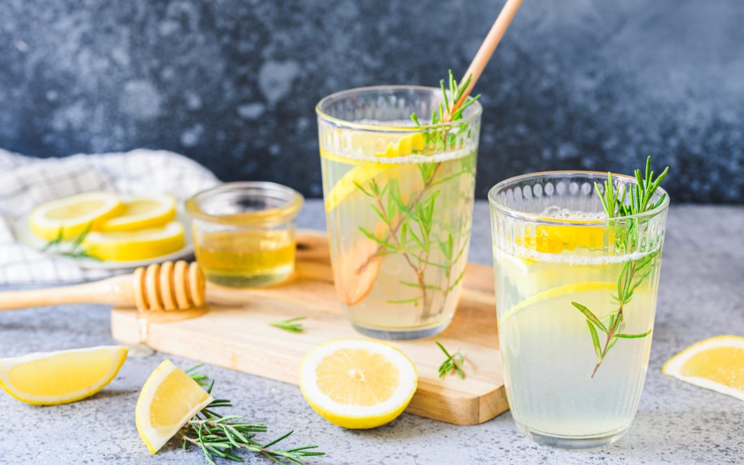 Romarin, citron et miel détoxifiant